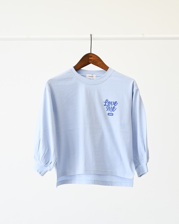 【アンディニー】Love me L/S Tシャツ / サックス