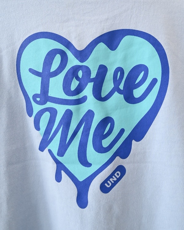 【アンディニー】Love me L/S Tシャツ / サックス