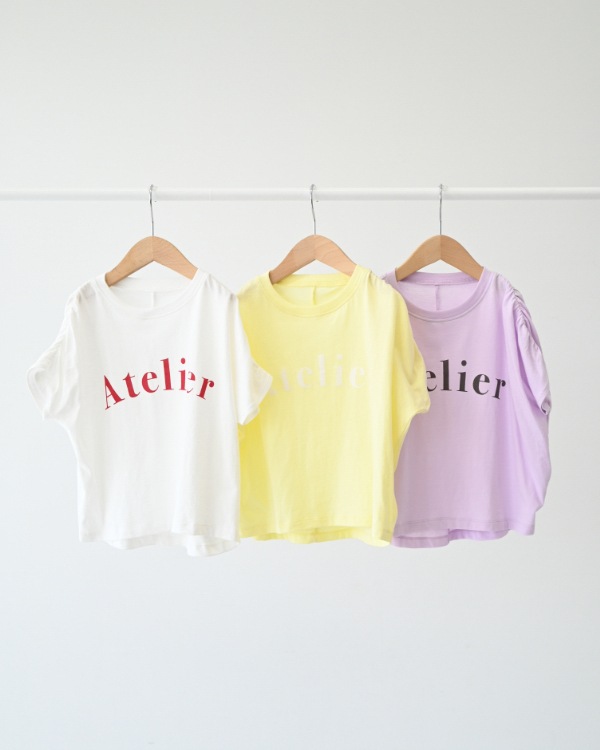 【エヌエイチティー】Atelier Tシャツ / オフホワイト