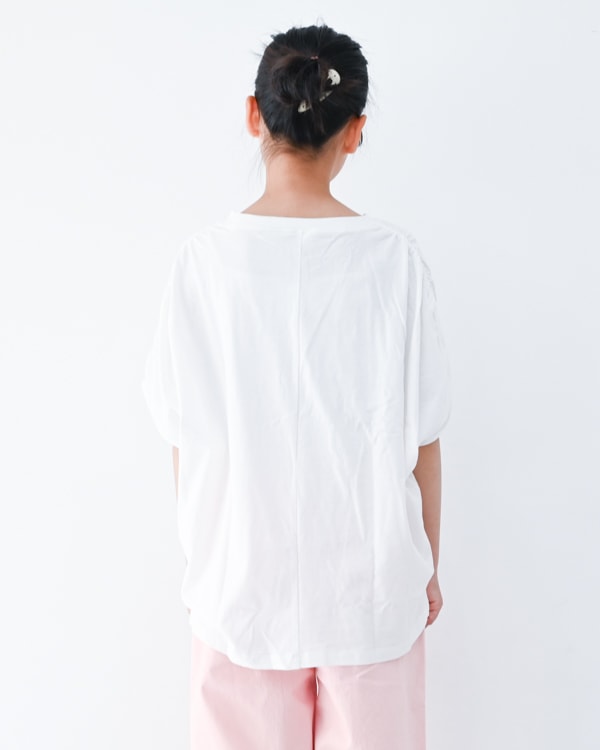 【エヌエイチティー】Atelier Tシャツ / オフホワイト