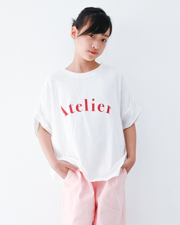 【エヌエイチティー】Atelier Tシャツ / オフホワイト