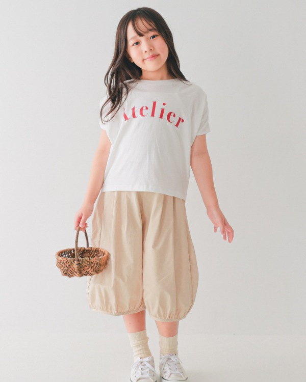 【エヌエイチティー】Atelier Tシャツ / オフホワイト