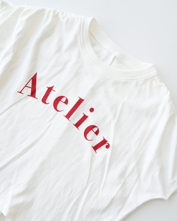 【エヌエイチティー】Atelier Tシャツ / オフホワイト
