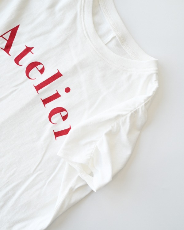 【エヌエイチティー】Atelier Tシャツ / オフホワイト