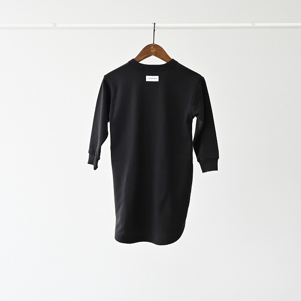 【25FW】HELLO スウェットワンピース / チャコールグレー