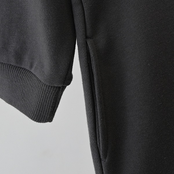 【25FW】HELLO スウェットワンピース / チャコールグレー