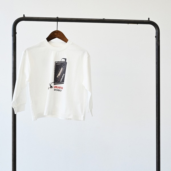 【25FW】WALKINGBOST L/S Tシャツ / ホワイト