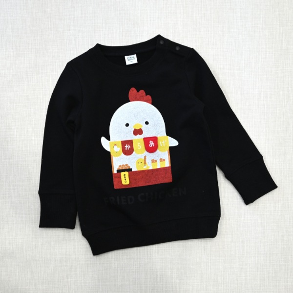 【25FW】からあげ トレーナー / ブラック