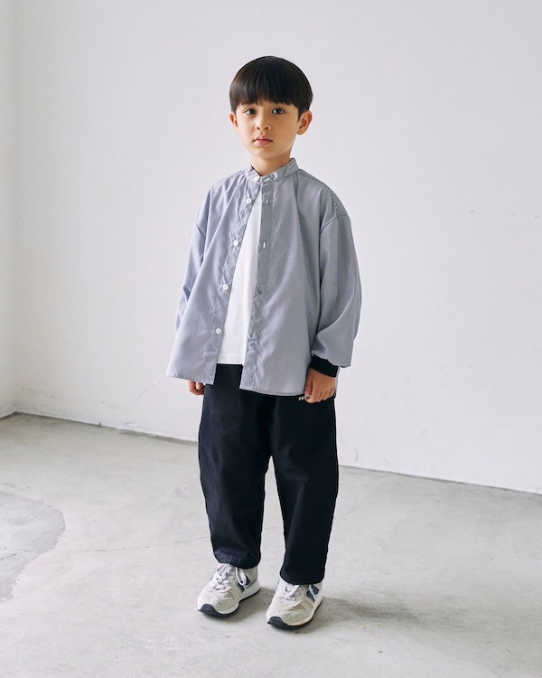 【26PS】ストライプシャツ / ネイビー