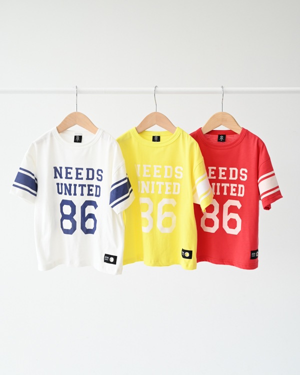 【ゼロスタンダード】NEEDS UNITED 86 Tシャツ / レッド