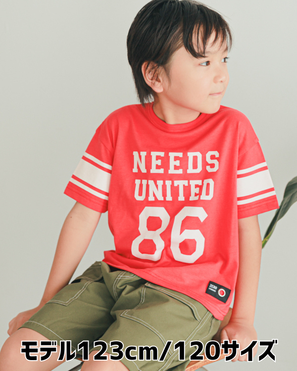 【ゼロスタンダード】NEEDS UNITED 86 Tシャツ / レッド