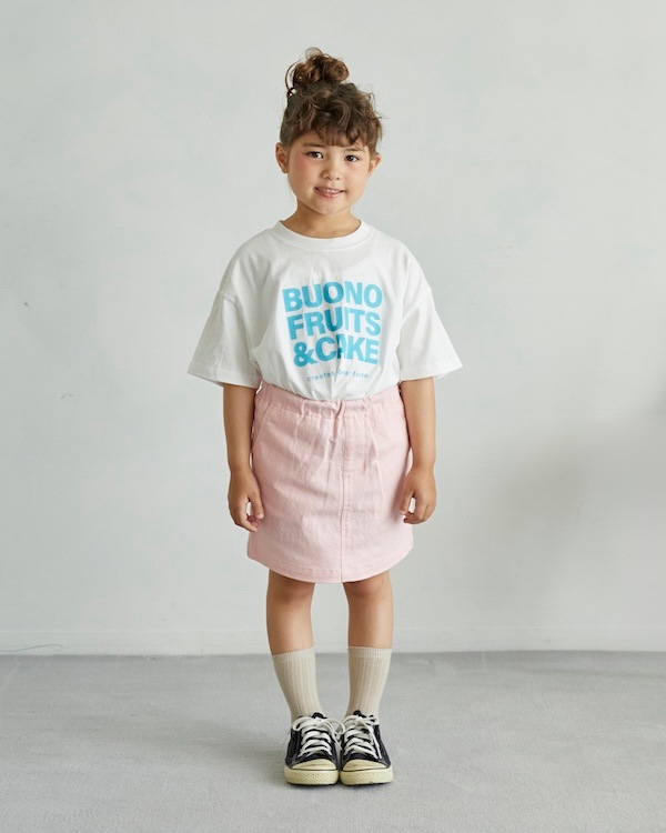 【アンディニー】FRUITS & CAKE Tシャツ / ホワイト