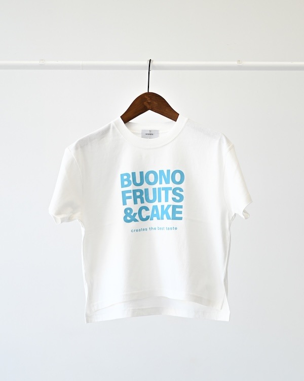 【アンディニー】FRUITS & CAKE Tシャツ / ホワイト