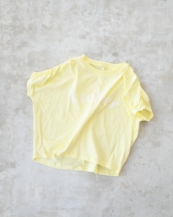 【エヌエイチティー】Atelier Tシャツ / イエロー