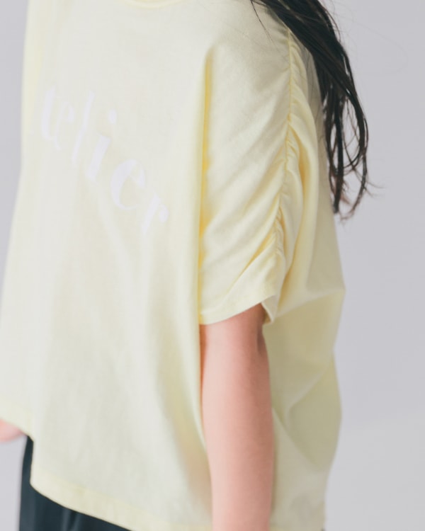 【エヌエイチティー】Atelier Tシャツ / イエロー