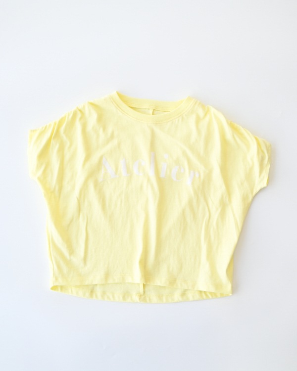 【エヌエイチティー】Atelier Tシャツ / イエロー