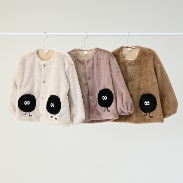 【25FW】モンスター ファージャケット / カメオブラウン