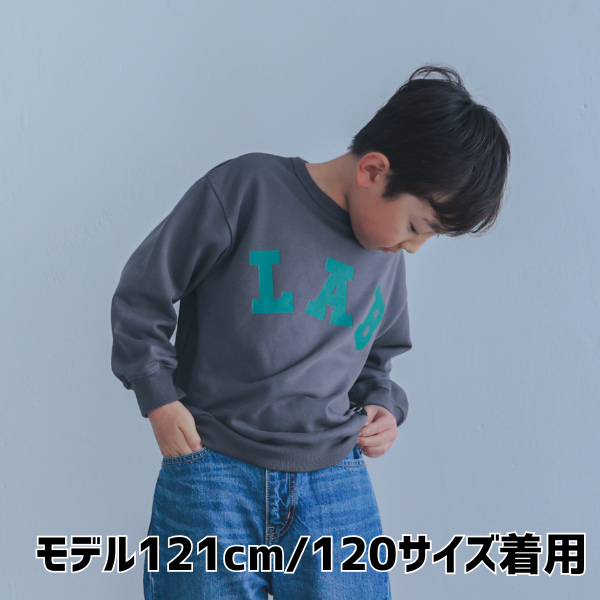 【25FW】LAB トレーナー / チャコールグレー
