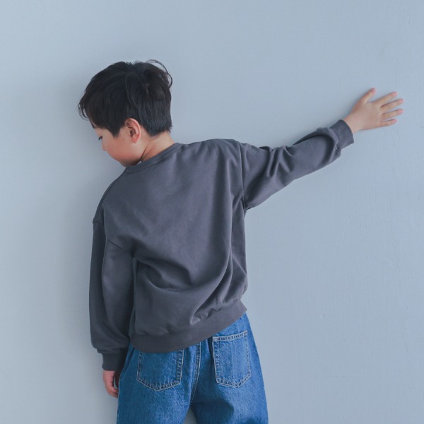 【25FW】LAB トレーナー / チャコールグレー