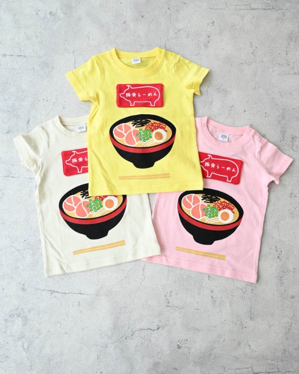 【26PS】豚骨ラーメンＴシャツ / イエロー