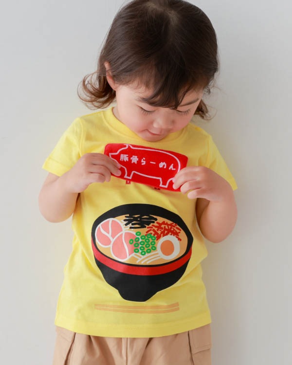 【26PS】豚骨ラーメンＴシャツ / イエロー