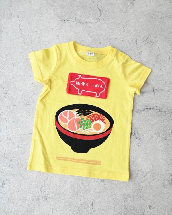 【26PS】豚骨ラーメンＴシャツ / イエロー