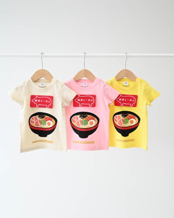 【26PS】豚骨ラーメンＴシャツ / イエロー