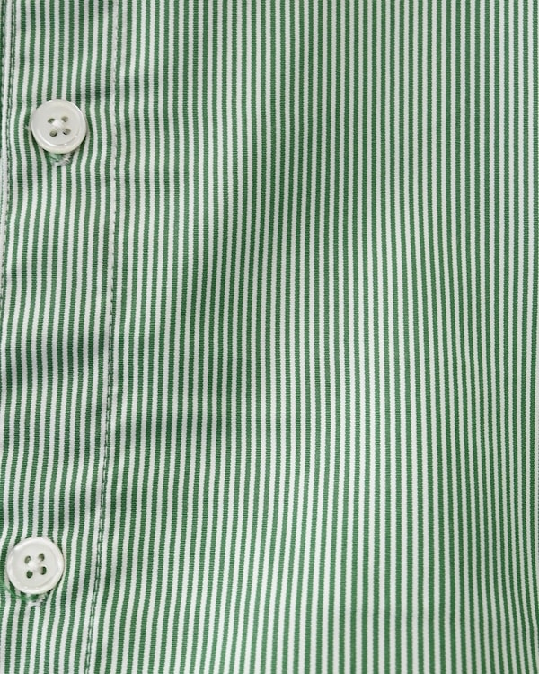 【26PS】ストライプシャツ / グリーン