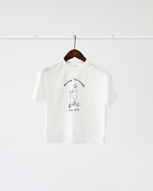 【フォブ】Going Through Tシャツ / ホワイト