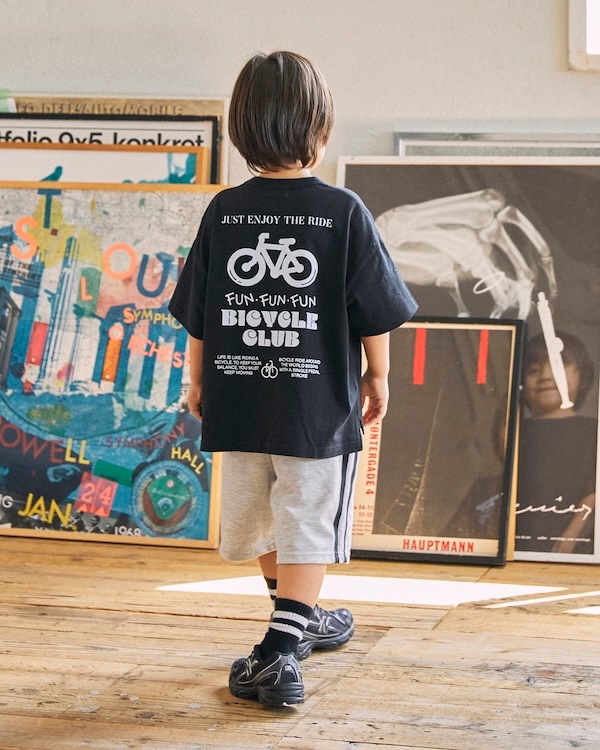 【ジェネレーター】BICYCLE Tシャツ / ブラック