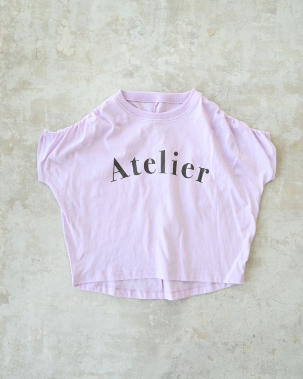 【エヌエイチティー】Atelier Tシャツ / ラベンダー