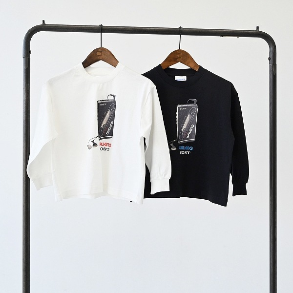 【25FW】WALKINGBOST L/S Tシャツ / ホワイト