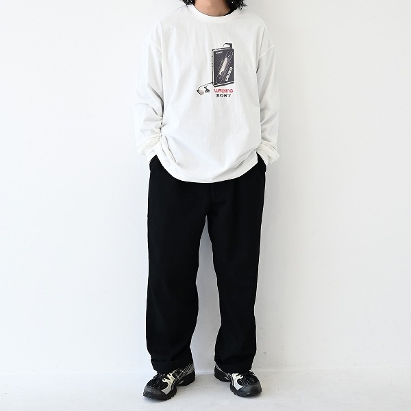 【25FW】WALKINGBOST L/S Tシャツ / ホワイト