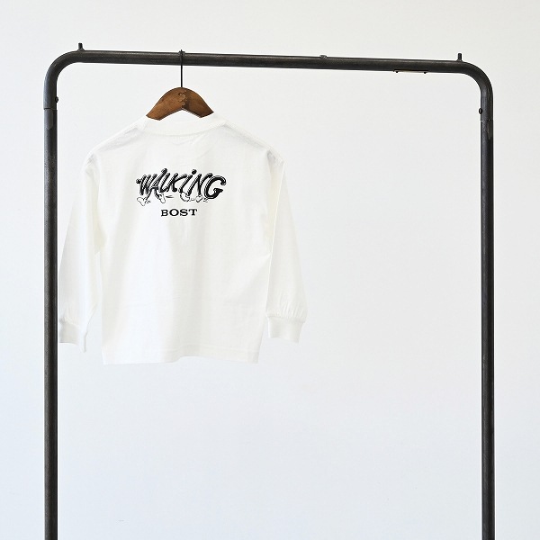 【25FW】WALKINGBOST L/S Tシャツ / ホワイト