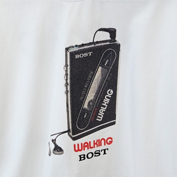【25FW】WALKINGBOST L/S Tシャツ / ホワイト