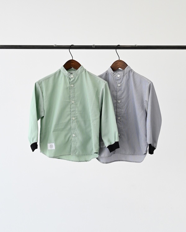 【ジェネレーター】ストライプシャツ / ネイビー