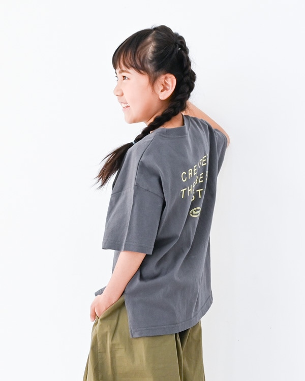 【アンディニー】FRUITS & CAKE Tシャツ / チャコールグレー