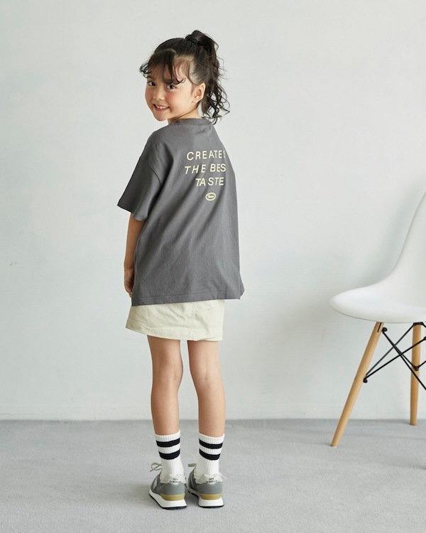 【アンディニー】FRUITS & CAKE Tシャツ / チャコールグレー