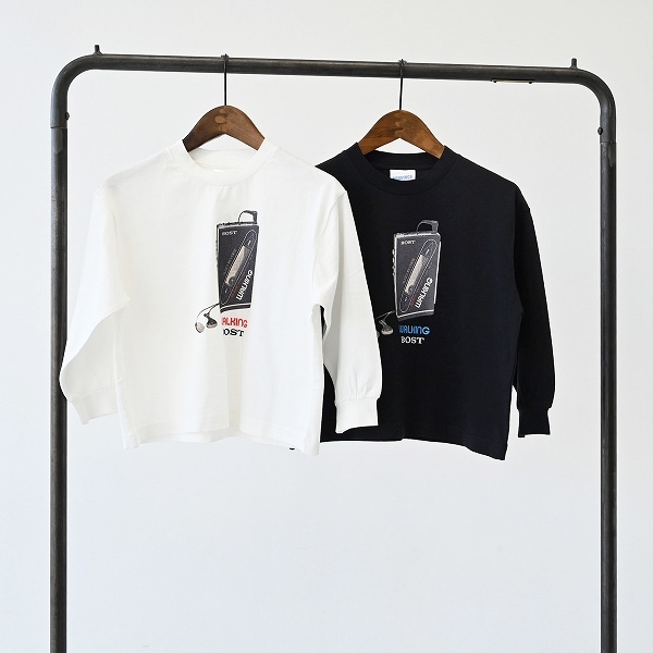 【25FW】WALKINGBOST L/S Tシャツ / ブラック