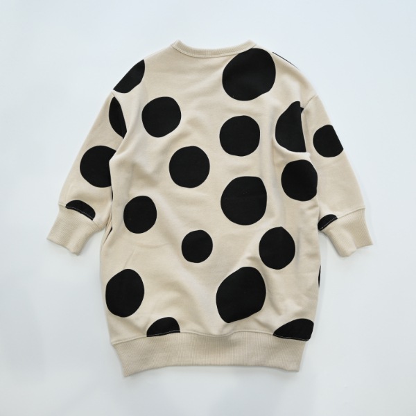 【25FW】ドット スウェットワンピース / アイボリー