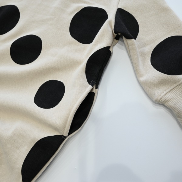 【25FW】ドット スウェットワンピース / アイボリー