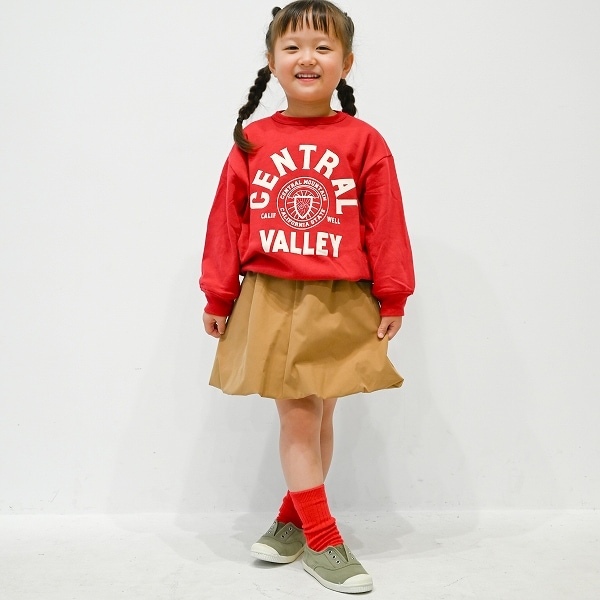 【25FW】CENTRAL トレーナー / レッド