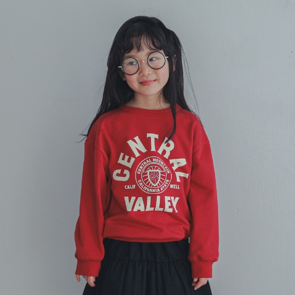 【25FW】CENTRAL トレーナー / レッド