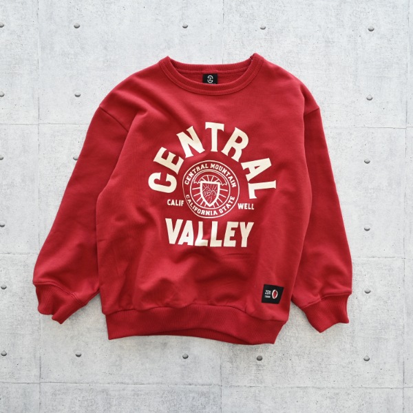 【25FW】CENTRAL トレーナー / レッド