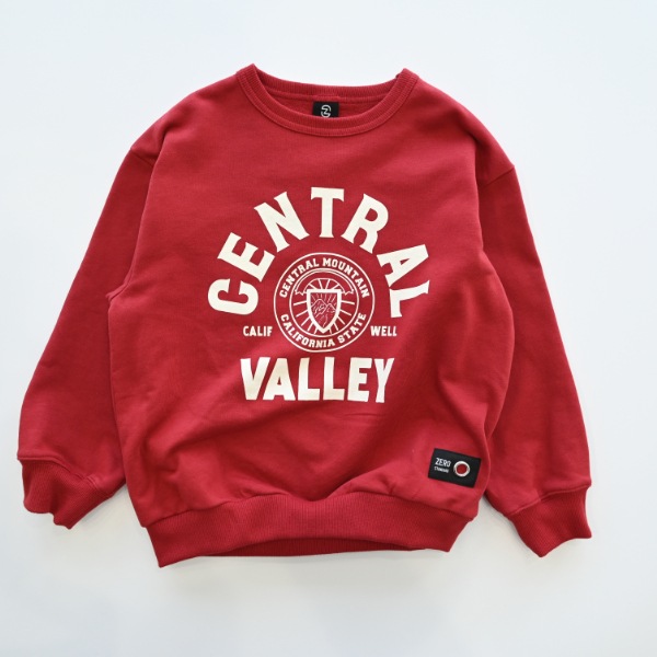 【25FW】CENTRAL トレーナー / レッド