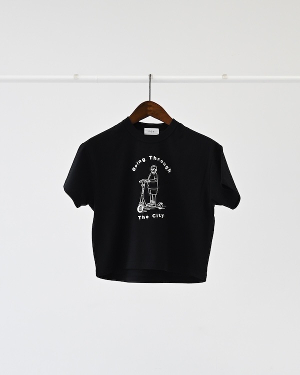 【フォブ】Going Through Tシャツ / ブラック