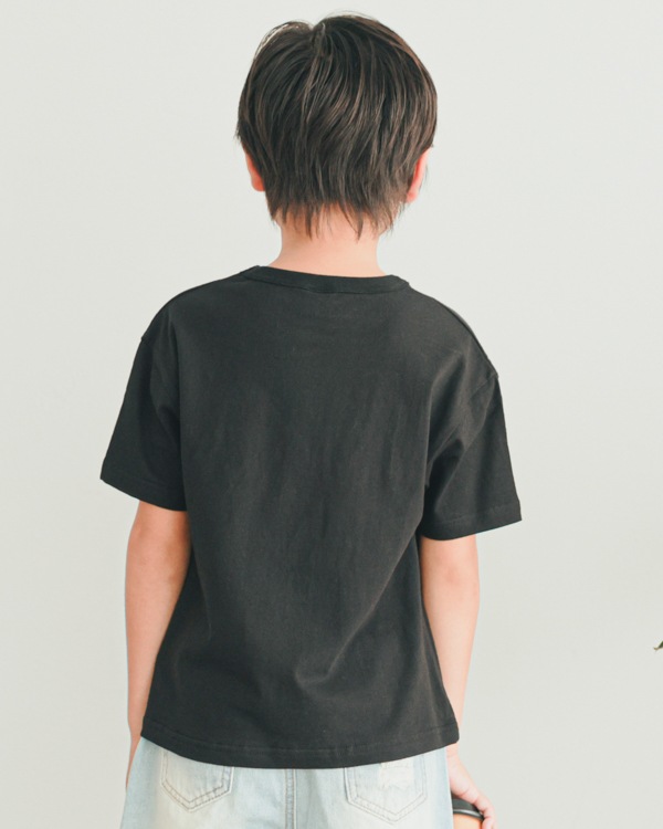 【ゼロスタンダード】ASH FORK Tシャツ / ブラック