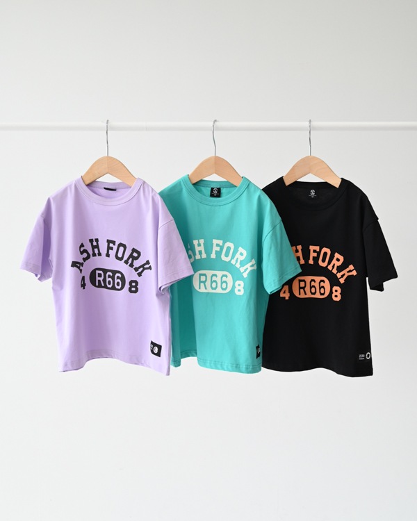 【ゼロスタンダード】ASH FORK Tシャツ / ブラック