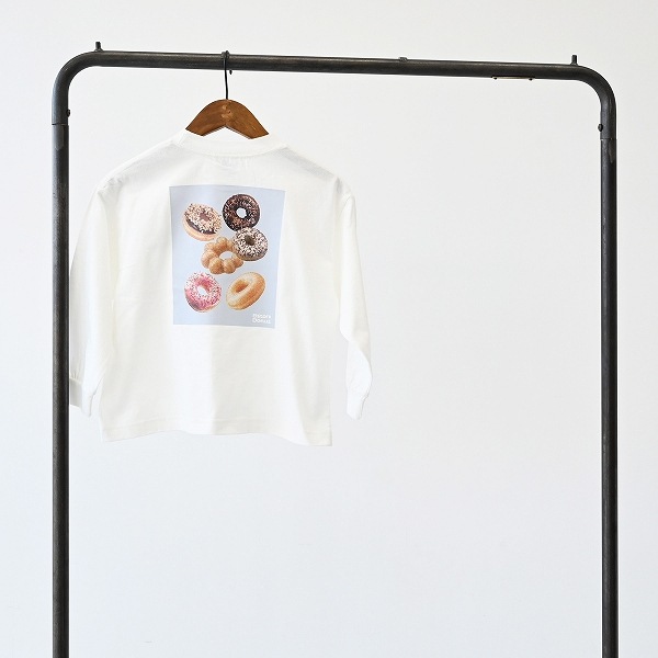 【25FW】Donut L/S Tシャツ / ホワイト