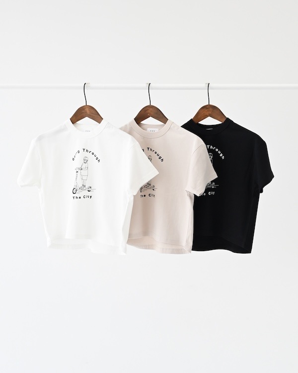 【フォブ】Going Through Tシャツ / ホワイト